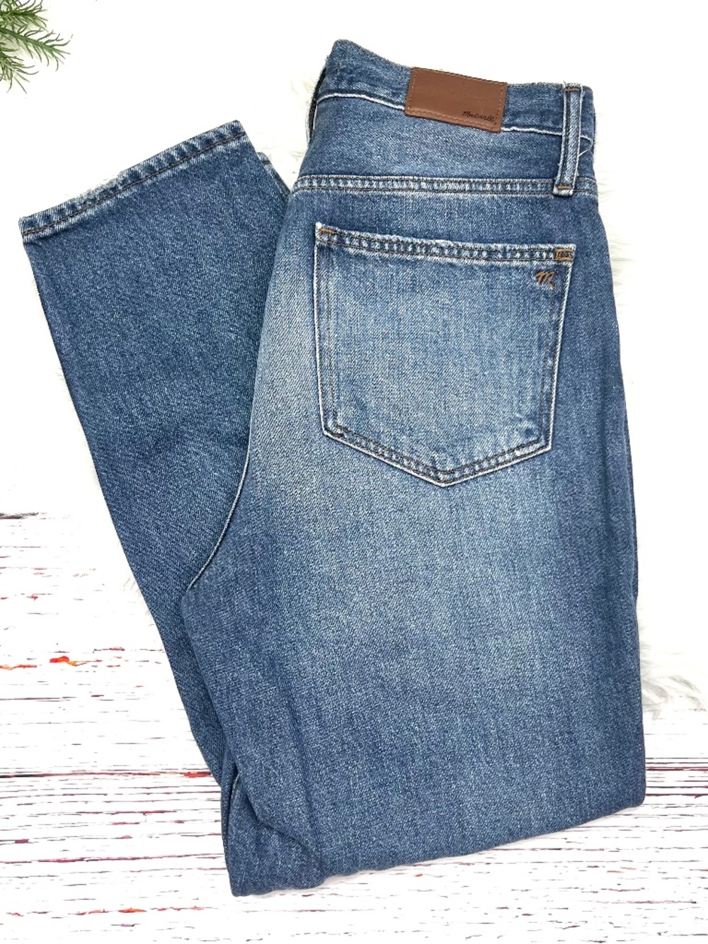 👖|•MADEWELL•| 'The Mom Jean' Super High Rise Jeans Size 28👖